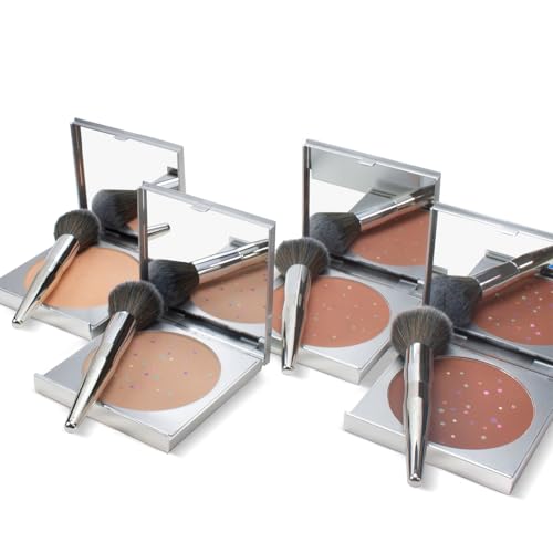 Magic Minerals Powder Foundation 2pc Set by Jerome Alexander - Medium Dark - color: 03 Medium Dark