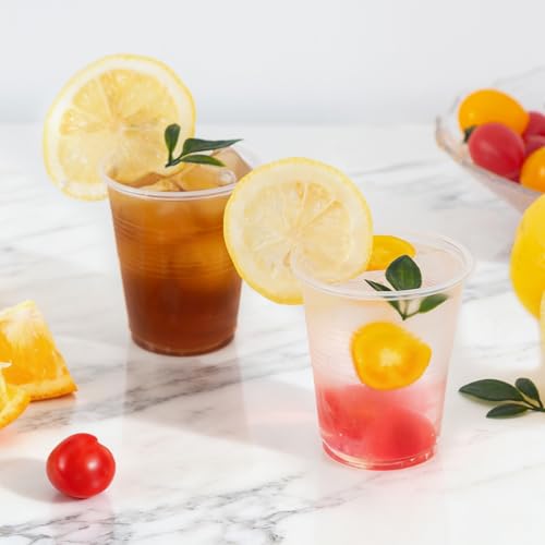 Clawsoff 5 oz 1500 Pack Plastic Cups Clear Disposable Small Bathroom Cups - size: 5oz-1500