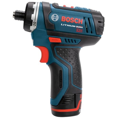 Bosch PS21-2A 12V Max Two-Speed Pocket Driver Kit with Batteries & Charger - style: Industrial