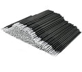 AIVIAI Disposable Micro Applicator Brush for Makeup, 400pcs (Black) - color: Black
