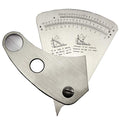 RIVERWELD Fan-Shaped Welding Gauge Sector Weld Gage