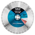 RHAPSODY 20Inch Laser Welded Diamond Saw Blade, Segmented General Purpose - size: 20''
