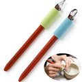 Leriton 2 Pack Clay Carving Tools Pottery Scrapers, Set 1, Multicolor - color: Multicolor, style: Set 1