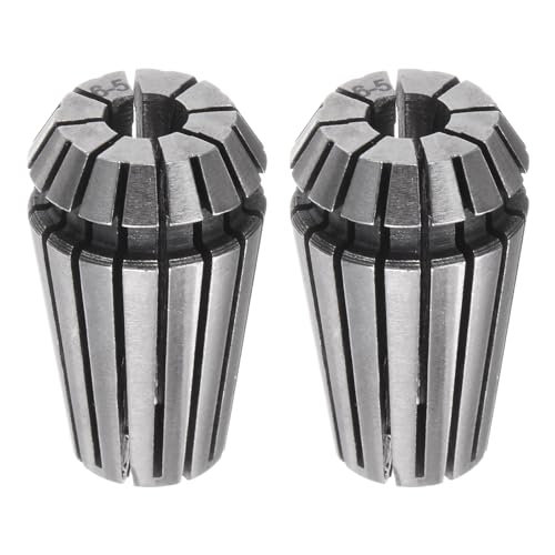 uxcell 2 Pcs ER16 6mm Spring Collet Chuck High Precision 0.015mm for CNC Engraving Machine Lathe Milling Tool - size: 6mm