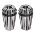 uxcell 2 Pcs ER16 6mm Spring Collet Chuck High Precision 0.015mm for CNC Engraving Machine Lathe Milling Tool - size: 6mm
