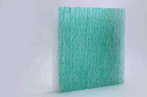 Paint Booth Exhaust Filter Pad, 20"x 20"x 2.5"(50 Pack), Spray Booth Filter, Fiberglass Paint Arrestor for Air Filter System(15 Gram) - style: 20"x20"x2.5"(15 Gram)