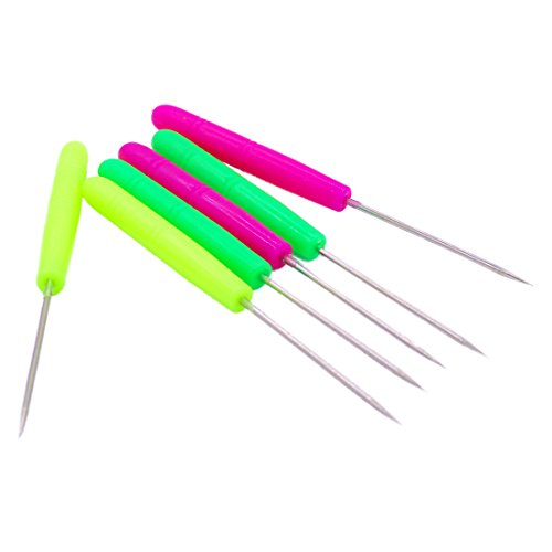 Grosun 6 Pieces Cookie Scribe Tool Sugar Stir Needle Scriber Needle Cookie Decorating Tools, DIY Baking Pin Whisk Stainless Steel Needle Biscuit Icing Pin - color: A