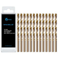 GMTOOLS 7/32" Cobalt Drill Bit Set, 13Pcs M35 High Speed Steel Jobber Length Drill Bit Kit - style: M35-7/32-13PCS