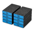 8 Pack Sanding Sponge Blocks,60 Grit Cuttable Washable Reusable Wet Dry Sanding Blocks for Drywall, Wall, Metal, Wood Furniture, Woodworking, Home Renovation - color: 60 Grit