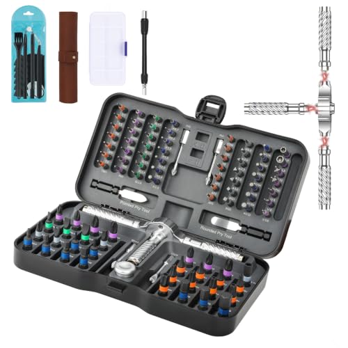 115 in 1 Magnetic Ratchet Screwdriver Set with S2 Steel Bits
