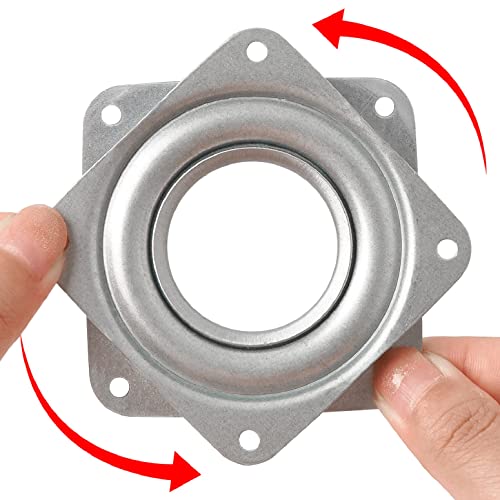 2" Lazy Susan Turntable 200 LBS pounds Steel Ball Bearing Rotating Tray Strong Sturdy Table Cabinet Low Profile - size: 2 Inch