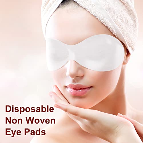 Joez Wonderful 100 Sheets Disposable Non Woven Eye Care, 7.4x2.4in, White - color: 100 sheet