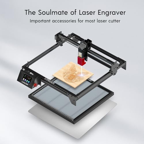 LONGER RAY5 Laser Engraver, 5000mW Laser Cutting Machine with Camera - size: 400 * 401mm