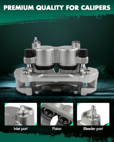 SCITOO Front Right Disc Brake Caliper With Bracket 18B4828 - size: Front Passenger[18B4828]