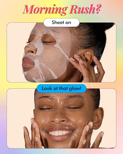 DERMAL Korean Sheet Mask Variety Pack, 24 Unique Collagen Essence Masks