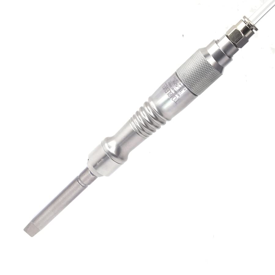 Micro Air Flux Chipper Pneumatic Scraper Pencil Foot Switch Tool 5 Chisels