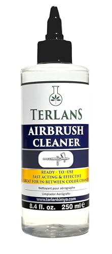 TERLANS Acrylic Airbrush Cleaner 8.4 Fl. Oz (250 ml)