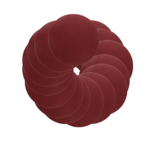8 Inch PSA Sanding Discs, 80Grit, No-Hole Self Stick Aluminum Oxide, 15PCS