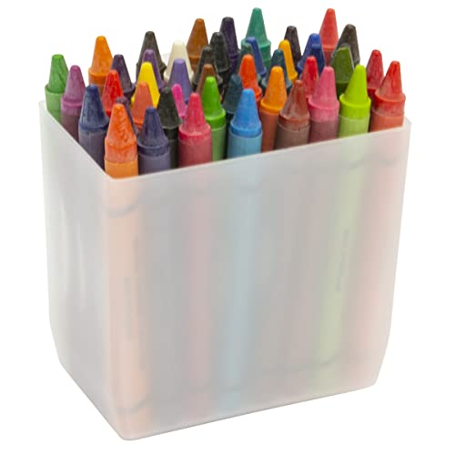 Akro-Mils 30101 Plastic Bin Cups, 2" x 3.25" x 3", White, 48-Pack - size: 2" x 3-1/4" x 3"