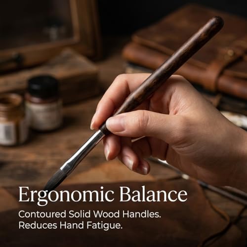 Professional Long Handle Pinstriping Brush Set
