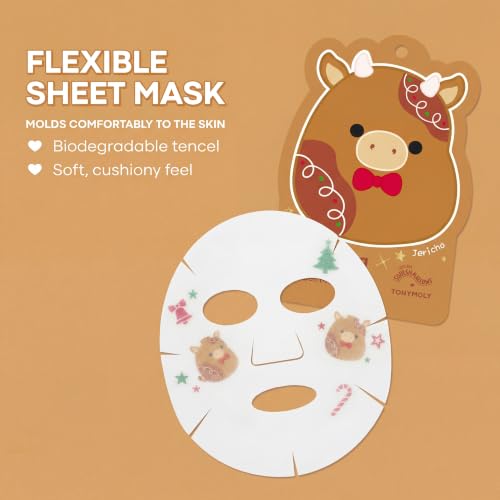 TONYMOLY x Squishmallows Merry Masking Face, Eye & Foot Mask 4-Piece Set - style: Merry Masking Set