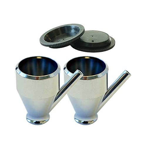 Paasche VL-1/4-OZ (2 Pack) with Cup Covers - size: 1/4 Ounce (Pack of 2)