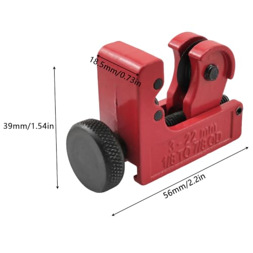 E-outstanding 3-22mm Mini Copper Pipe Cutter Suitable for Plumbing Installation Model Making Craft Production