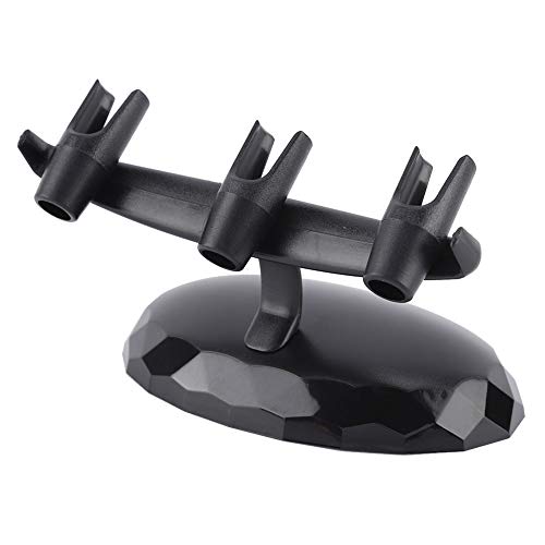 Omabeta Three Airbrush Stand, Lightweight Plastic Airbrush Holder for Storage of Air Brush with Compact Design for DIY Art Painting Experience Use and Storage
