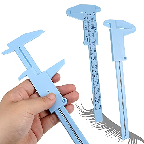 Frienda 5 Pcs Eyebrow Measuring Caliper Tool Microblading, Fresh Colors - color: Fresh Colors