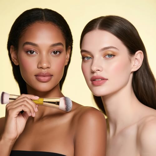 DUcare Dual-Ended Foundation Brush - color: D04