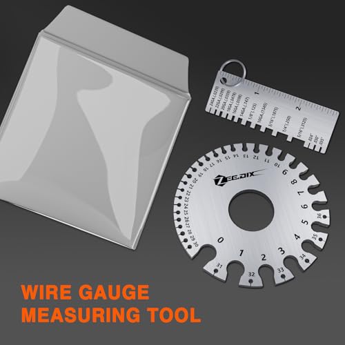 ZeeDix Wire Gauge Measuring Tool (2 Pcs) - style: Measuring combination-2