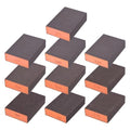10Pcs 60-320Grit Sanding Sponges, Wet Dry Sanding Blocks - size: 60/80/120/180/240/320Grit