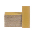 HARFINGTON 50pcs Micro Sander Paper 180 Grit 3.5x1.2 Inch Mini Sanding Sheets Strips Hook Loop Sandpapers for Wood Metal Small Projects Tight Spaces Polish Work - size: 180 Grit