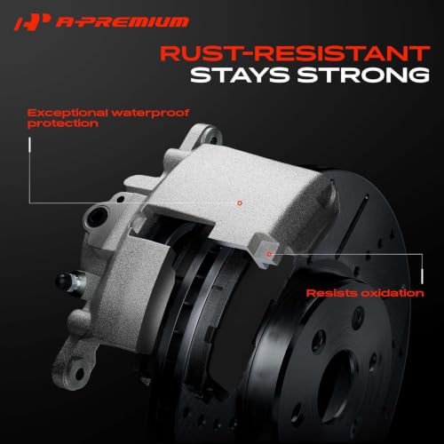 A-Premium Front Right Passenger Disc Brake Caliper - style: Front Passenger