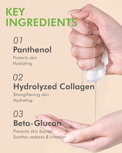 DERMAL Cucumber Collagen Cooling Sheet Mask, Soothing Hydration, 10 Pack - color: Cucumber