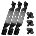 3 Pack 532187256 Mower Blades for Husqvarna 54 inch Z254F Decks - size: 532187256