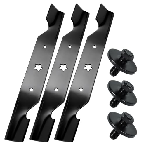 3 Pack 532187256 Mower Blades for Husqvarna 54 inch Z254F Decks - size: 532187256