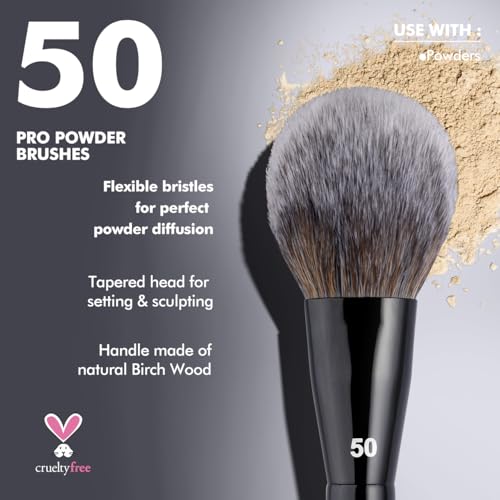 Bueart Design Pro Flawless Light Powder Makeup Brush 50