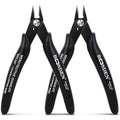 BOOSDEN 2 Pack Small Micro Wire Cutters Flush Cutter Pliers 5-Inch - color: Micro - 2 Pack