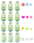 Paper Punches for Crafting Circle Hole Punch 12PCS 1 Inch Craft Punch Set - style: 12 Diffrent Shapes 1 Inch Set