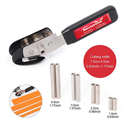 NEWISHTOOL Dual Blades Vinyl Cutter Two Cuts in One and 4 Width-Spacer Pins - color: Dual-blade-knife Set