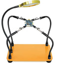 Helping Hands Soldering Station Magnifying Glass PCB Holder Tool - size: Medium