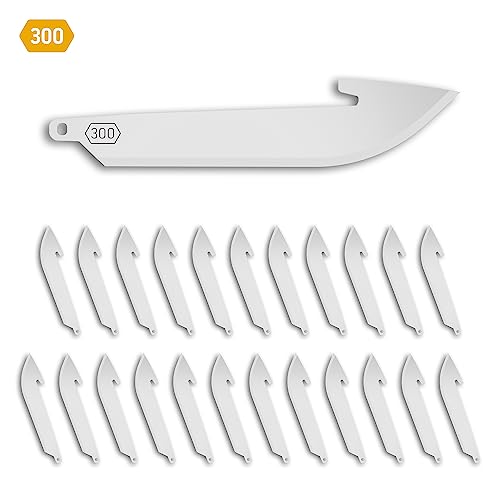 OUTDOOR EDGE 3.0" RazorSafe Replacement Drop-Point Blade Pack, 24-Pieces - size: 24 Piece Value Pack, style: 3.0" Drop-Point