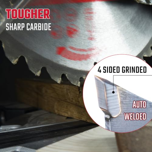 Revvsatrk Circular Saw Blade 8-1/4" 80T for Cutting Wood, 5/8" Arbor - size: 8-1/4 In 40T