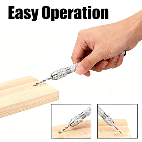 3 PCS Double-Ended Pin Vise Set