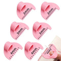 Edge Stitch Lock and Sewing Gauge, 2mm/3mm/4mm Edge Sewing Lockranding Tool, Quilting Templates Rulers Needle Gauge Measuring Seam Gauge for Fabric Straight Stitching(Pink) - color: Pink