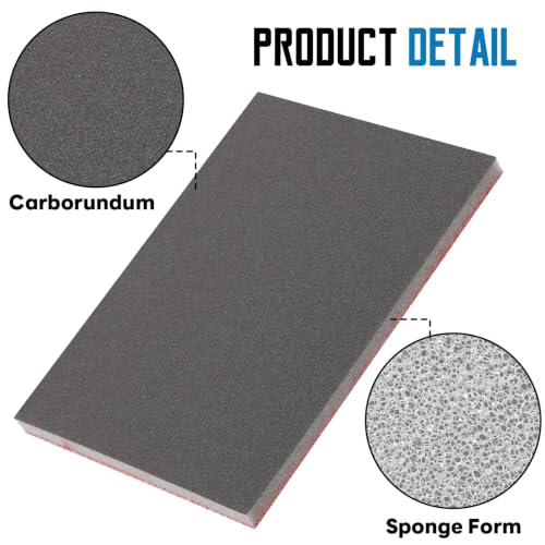 20Pcs Sanding Sponge, 3 x 4 Inch Soft Foam Sanding Block, 1500 Grit - style: 1500 Grit
