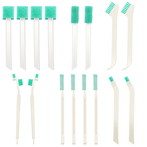 16 Pcs Small Household Cleaning Brushes Detail Crevice Cleaner Brush