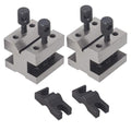 findmall 1-3/8 x 1-3/8 x 1-3/16 V Block with Clamp, 90 Degree Angle Set - size: 1-3/8 x 1-3/8 x 1-3/16