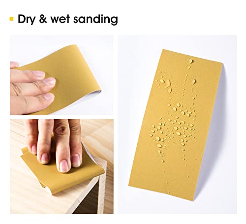 S SATC 240 Grit PSA Longboard Sandpaper 20 Yard Long Continuous Roll, 2-3/4" Wide Self Adhesive Stickyback Sanding Sheets for Automotive, Hand Sanding Blocks,Woodworking, Metal, Plastic - size: 240 Grit Zirconia Alumina